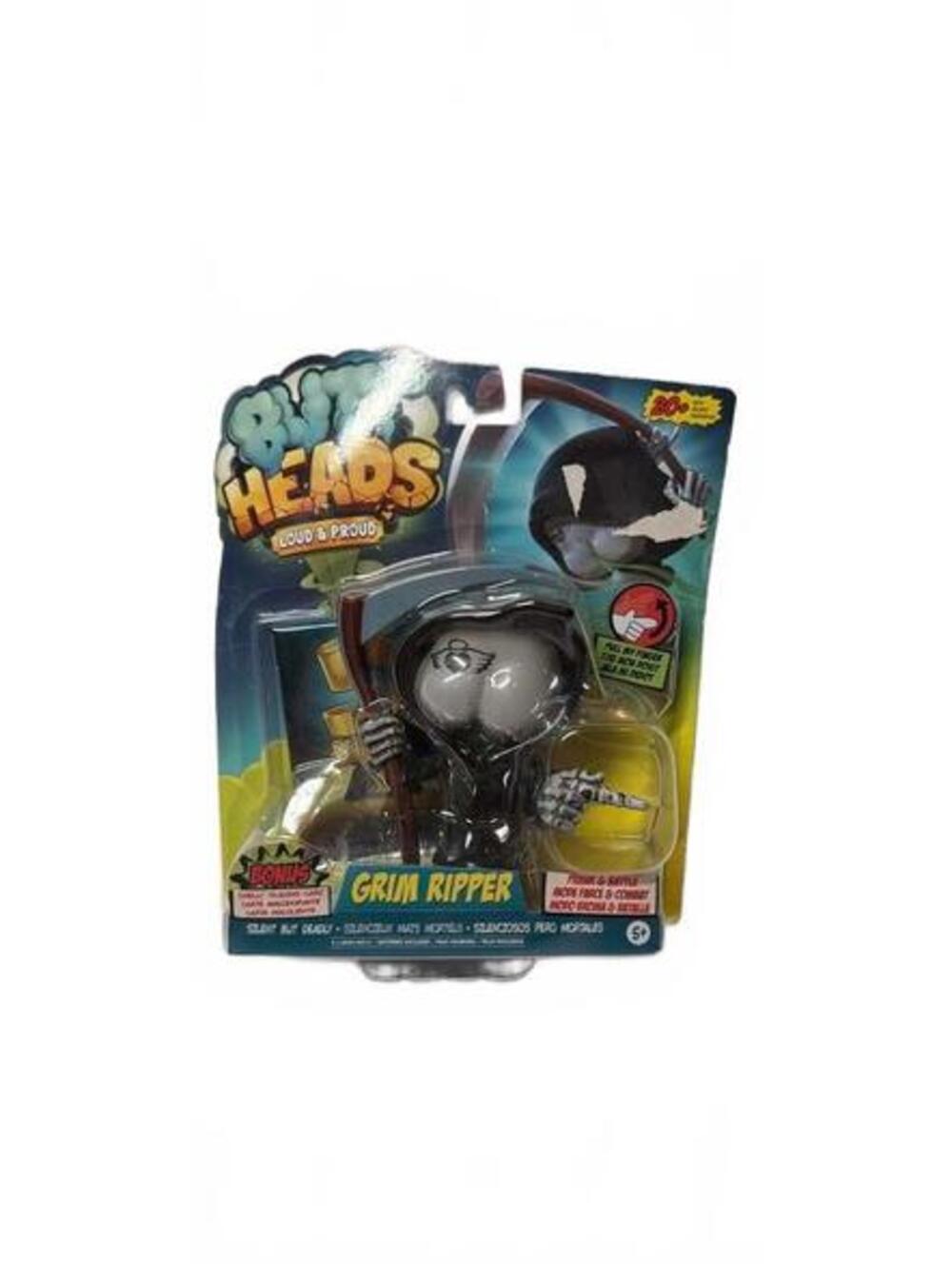 Blow Heads Grim Ripper Action Figure - Loud & Proud